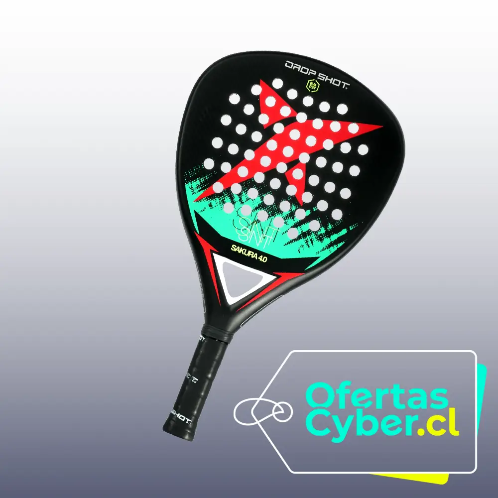 Pala Pádel Drop Shot Sakura 4.0 60% off Compra Online o Presencial