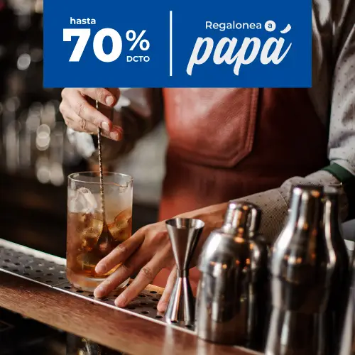 Papa Bartender Hasta 70% OFF ENVIO GRATIS sobre 50mil en RM