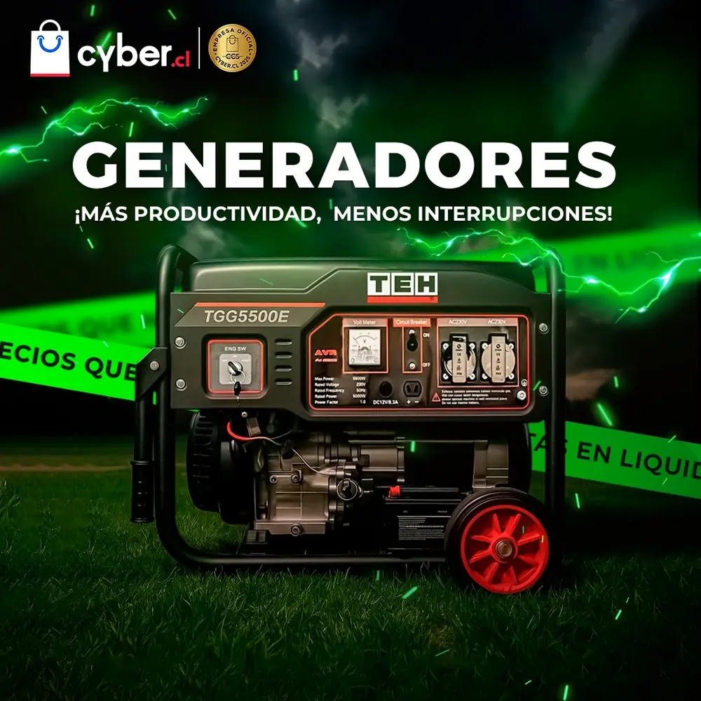 Generadores Eléctricos HASTA 30% OFF Energía confiable